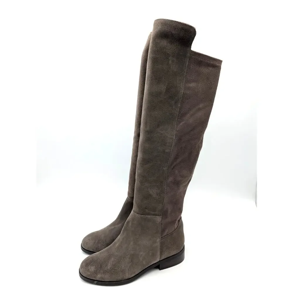Lucky Brand Calypso Over the Knee Boots Women's Cappuccino Size US6M EU36.5